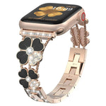 Petal メタルダイヤモンド時計バンド、Apple Watch 3 38mm用、Apple Watch 9 45mm用、Apple Watch 3 42mm用、Apple Watch 2 38mm用、Apple Watch 2 42mm用、Apple Watch 38mm用、Apple Watch 42mm用、Apple Watch 9 41mm用