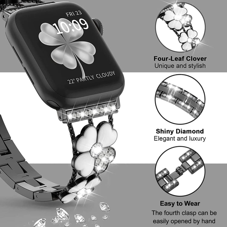ペタルメタルダイヤモンドウォッチバンド、Apple Watch SE 2023 44mm用、Apple Watch Ultra 49mm用、Apple Watch 8 41mm用、Apple Watch 8 45mm用、Apple Watch 7 41mm用、Apple Watch 7 45mm用、Apple Watch SE 2023 40mm用、Apple Watch SE 2022 40mm用