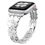 Petal メタルダイヤモンド時計バンド、Apple Watch 3 38mm用、Apple Watch 9 45mm用、Apple Watch 3 42mm用、Apple Watch 2 38mm用、Apple Watch 2 42mm用、Apple Watch 38mm用、Apple Watch 42mm用、Apple Watch 9 41mm用