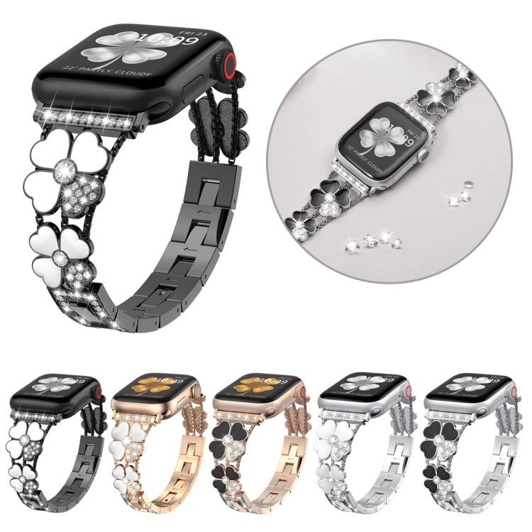 ペタルメタルダイヤモンドウォッチバンド、Apple Watch SE 2023 44mm用、Apple Watch Ultra 49mm用、Apple Watch 8 41mm用、Apple Watch 8 45mm用、Apple Watch 7 41mm用、Apple Watch 7 45mm用、Apple Watch SE 2023 40mm用、Apple Watch SE 2022 40mm用