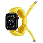 伸縮プレーンシリコンビーンウォッチバンド、Apple Watch SE 40mm用、Apple Watch SE 44mm用、Apple Watch 6 40mm用、Apple Watch 6 44mm用