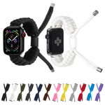 伸縮プレーンシリコンビーンウォッチバンド、Apple Watch 2 42mm用、Apple Watch 38mm用、Apple Watch 42mm用、Apple Watch Ultra 2 49mm用