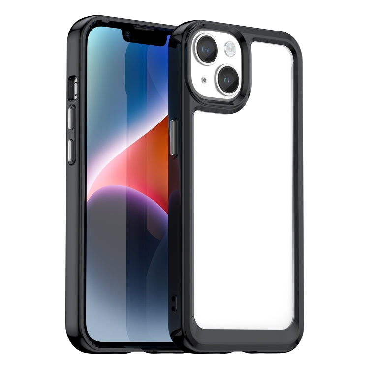 カラフルシリーズ アクリル＋TPUスマホケース、iPhone 15用