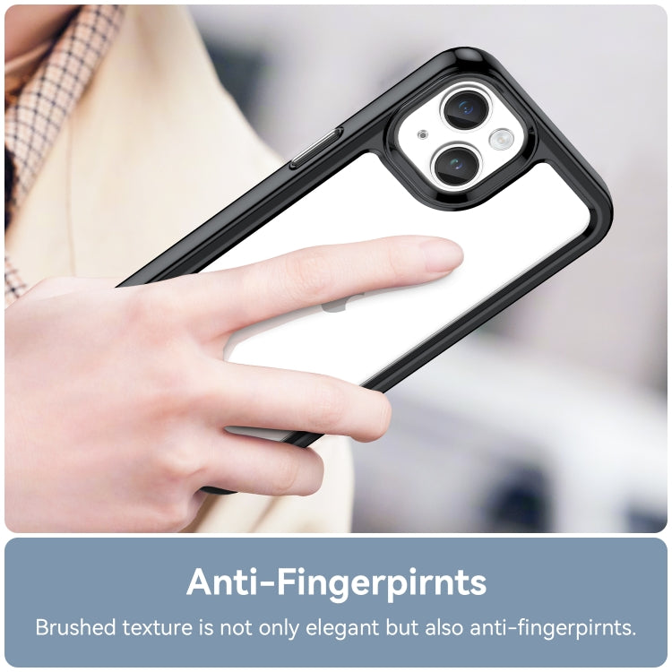カラフルシリーズ アクリル＋TPUスマホケース、iPhone 15用
