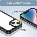 カラフルシリーズ アクリル＋TPUスマホケース、iPhone 15用