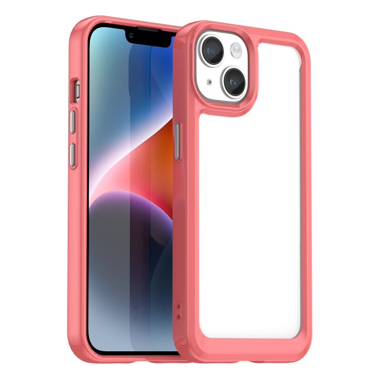 カラフルシリーズ アクリル＋TPUスマホケース、iPhone 15用