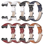 Mijobs Genuine Leather Slim Watch Band, For Redmi Watch 3