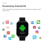Z20 1.75インチスクリーン 4G LTEスマートウォッチ Android 9 OS、4GB+128GB