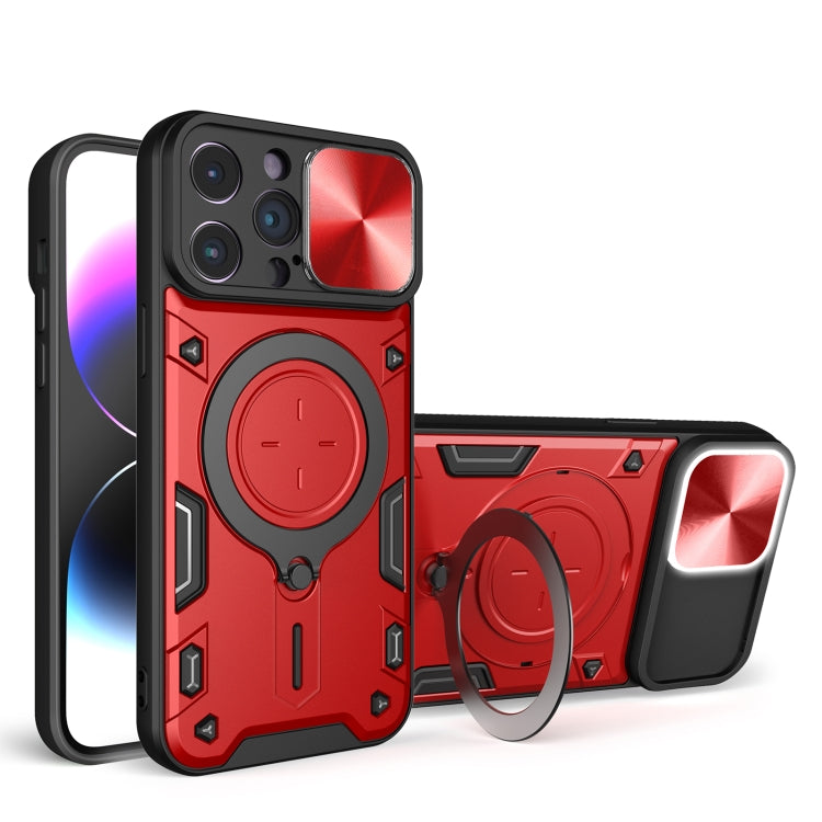 CDテクスチャスライディングカムシールド磁気ホルダースマホケース、iPhone 14 Pro Max用、iPhone 13 Pro Max用、iPhone 13 Pro用、iPhone 13用、iPhone 12用、iPhone 12 Pro Max用、iPhone 12 Pro用、iPhone 11 Pro Max用