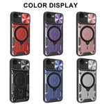 CDテクスチャスライディングカムシールド磁気ホルダースマホケース、iPhone 17e / 16e用、iPhone 17 Pro Max用、iPhone 17 Pro用、iPhone 17用、iPhone Air用、iPhone 16 Pro Max用、iPhone 16 Pro用、iPhone 16 Plus用