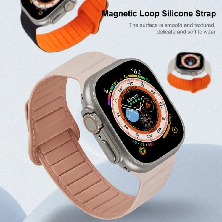 ループマグネティックシリコンウォッチバンド、Apple Watch 38mm用