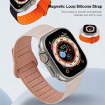 ループマグネティックシリコンウォッチバンド、Apple Watch 7 41mm用、Apple Watch 7 45mm用、Apple Watch SE 40mm用
