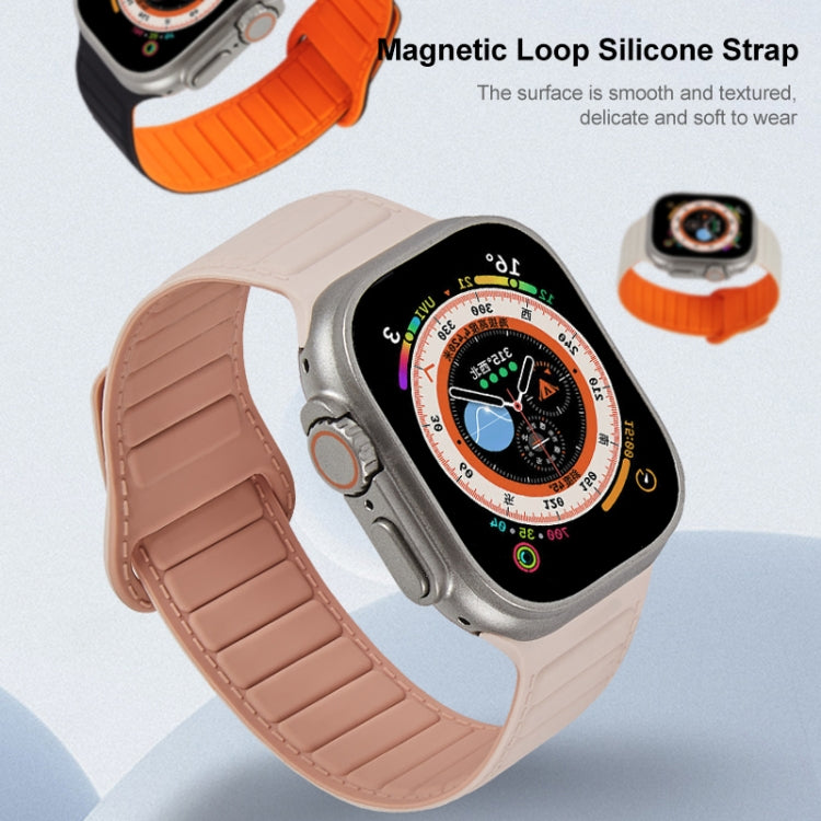 ループマグネティックシリコンウォッチバンド、Apple Watch 8 45mm用、Apple Watch SE 2022 40mm用、Apple Watch SE 2022 44mm用