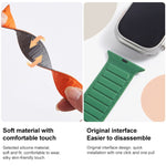 ループマグネティックシリコンウォッチバンド、Apple Watch SE 44mm用、Apple Watch 6 40mm用、Apple Watch 6 44mm用