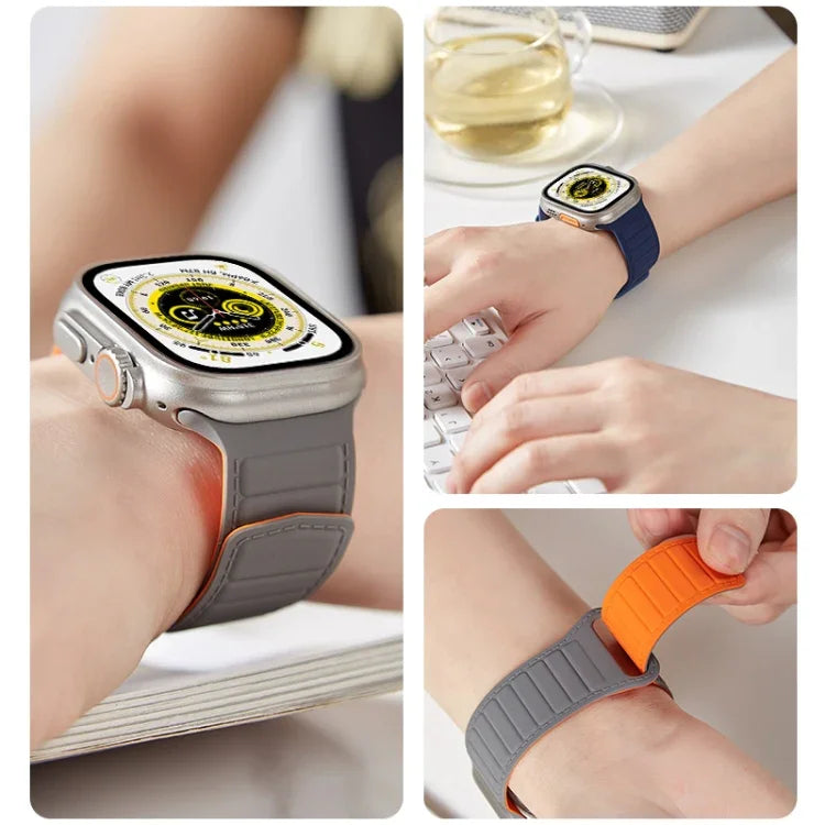ループマグネティックシリコンウォッチバンド、Apple Watch 38mm用