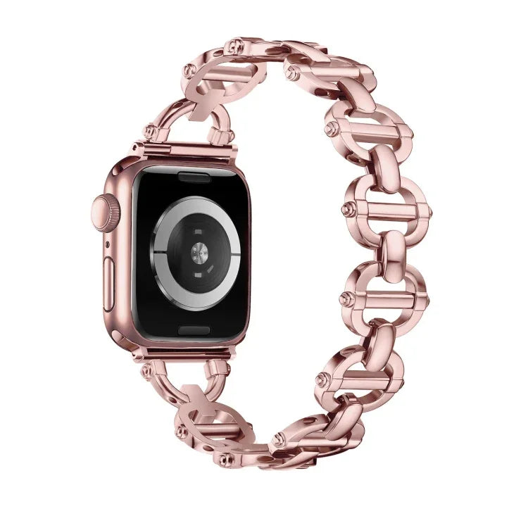 ラダーバックルメタルウォッチバンド、Apple Watch Ultra 49mm用、Apple Watch 8 41mm用、Apple Watch 8 45mm用、Apple Watch SE 2022 40mm用、Apple Watch SE 2022 44mm用、Apple Watch 7 41mm用、Apple Watch 7 45mm用、Apple Watch SE 40mm用