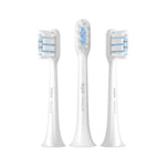 オリジナル Xiaomi Mijia 3個セット ブラシヘッド 標準タイプ ソニック電動歯ブラシ T301 / T302用、T301 & T302ブラシ（ホワイト）、T301 & T302ブラシ（ブラック）