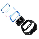 Armor Case Integrated TPU Watch Band, For Apple Watch SE 2025 / 2023 44mm, For Apple Watch SE 2025 / 2023 40mm, For Apple Watch Series 11 / 10 42mm, For Apple Watch Ultra 3 / 2 49mm, For Apple Watch 9 45mm, For Apple Watch 9 41mm                       ...