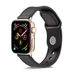 シングルバックル TPU+本革ウォッチバンド、Apple Watch Series 7 41mm / 6 & SE & 5 & 4 40mm / 3 & 2 & 1 38mm対応、Apple Watch Series 7 45mm / 6 & SE & 5 & 4 44mm / 3 & 2 & 1 42mm対応、Apple Watch Series 8&7 41mm / SE 2&6&SE&5&4 40mm / 3&2&1 38mm対応