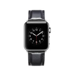 クレイジーホーステクスチャー トップグレインレザーウォッチバンド、Apple Watch Series 7 41mm / 6 & SE & 5 & 4 40mm / 3 & 2 & 1 38mm対応、Apple Watch Series 7 45mm / 6 & SE & 5 & 4 44mm / 3 & 2 & 1 42mm対応