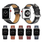 クレイジーホーステクスチャー トップグレインレザーウォッチバンド、Apple Watch Series 7 41mm / 6 & SE & 5 & 4 40mm / 3 & 2 & 1 38mm対応、Apple Watch Series 7 45mm / 6 & SE & 5 & 4 44mm / 3 & 2 & 1 42mm対応