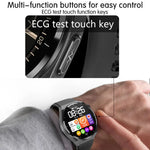 TK20 1.39インチ シリコンバンドスマートウォッチ ECG／遠隔家族ケア／体温モニタリング対応、シリコンバンド（レッド）、シリコンバンド（ブラック）、シリコンバンド（ブルー）