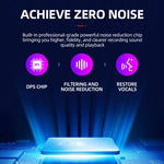 JNN M2 超薄型HDノイズリダクションインテリジェント制御音声ボイスレコーダー、4GB、8GB、16GB、32GB、64GB
