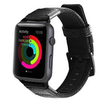 ナイロン製ウォッチバンド、Apple Watch Series 7 41mm / 6 & SE & 5 & 4 40mm / 3 & 2 & 1 38mm対応、Apple Watch Series 7 45mm / 6 & SE & 5 & 4 44mm / 3 & 2 & 1 42mm対応