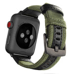 ナイロン製ウォッチバンド、Apple Watch Series 7 41mm / 6 & SE & 5 & 4 40mm / 3 & 2 & 1 38mm対応、Apple Watch Series 7 45mm / 6 & SE & 5 & 4 44mm / 3 & 2 & 1 42mm対応