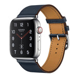 交換用レザーストラップウォッチバンド、Apple Watch Series 7 41mm / 6 & SE & 5 & 4 40mm / 3 & 2 & 1 38mm対応、Apple Watch Series 7 45mm / 6 & SE & 5 & 4 44mm / 3 & 2 & 1 42mm対応