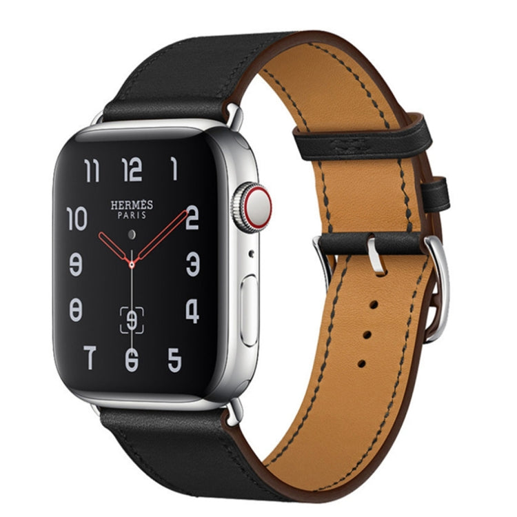 交換用レザーストラップウォッチバンド、Apple Watch Series 7 41mm / 6 & SE & 5 & 4 40mm / 3 & 2 & 1 38mm対応、Apple Watch Series 7 45mm / 6 & SE & 5 & 4 44mm / 3 & 2 & 1 42mm対応