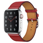 交換用レザーストラップウォッチバンド、Apple Watch Series 7 41mm / 6 & SE & 5 & 4 40mm / 3 & 2 & 1 38mm対応、Apple Watch Series 7 45mm / 6 & SE & 5 & 4 44mm / 3 & 2 & 1 42mm対応
