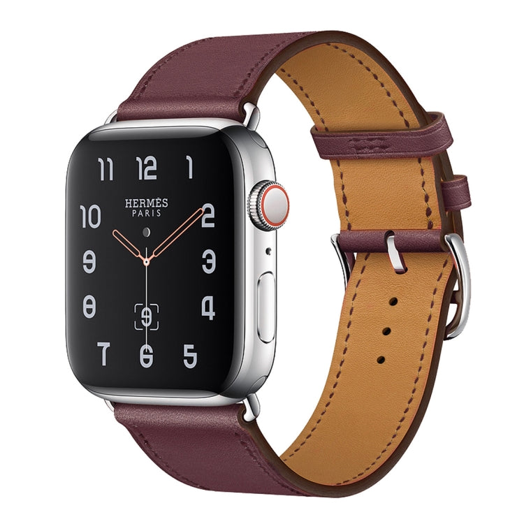 交換用レザーストラップウォッチバンド、Apple Watch Series 7 41mm / 6 & SE & 5 & 4 40mm / 3 & 2 & 1 38mm対応、Apple Watch Series 7 45mm / 6 & SE & 5 & 4 44mm / 3 & 2 & 1 42mm対応