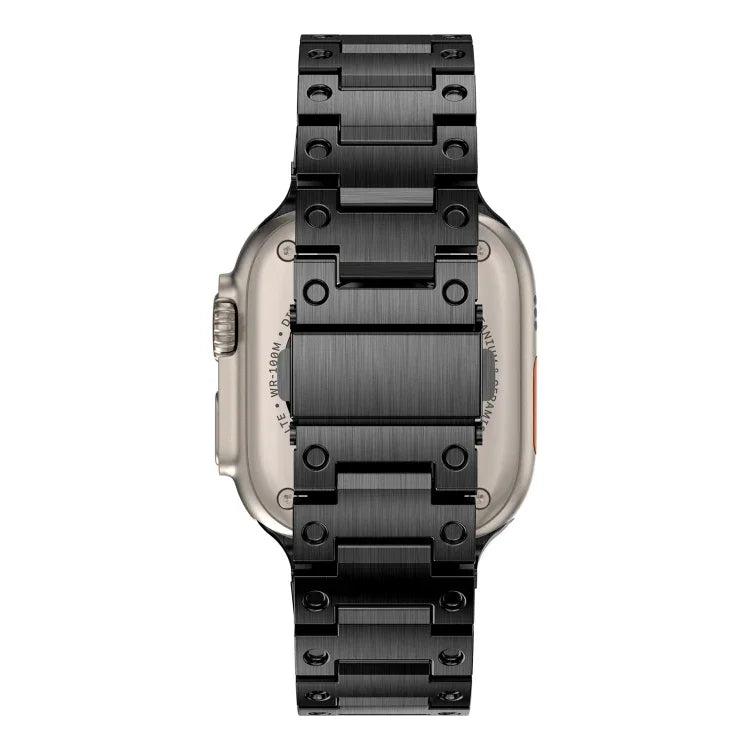 ダブルロウ メタルウォッチバンド、Apple Watch 6 40mm用、Apple Watch 6 44mm用、Apple Watch 5 44mm用、Apple Watch 5 40mm用、Apple Watch 4 44mm用、Apple Watch 4 40mm用、Apple Watch 3 38mm用、Apple Watch 3 42mm用、Apple Watch 2 42mm用