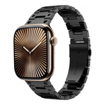 ダブルロウメタルウォッチバンド、Apple Watch Series 10 46mm用、Apple Watch Series 10 42mm用、Apple Watch SE 2023 44mm用、Apple Watch SE 2023 40mm用、Apple Watch Ultra 2 49mm用、Apple Watch 9 45mm用、Apple Watch 9 41mm用