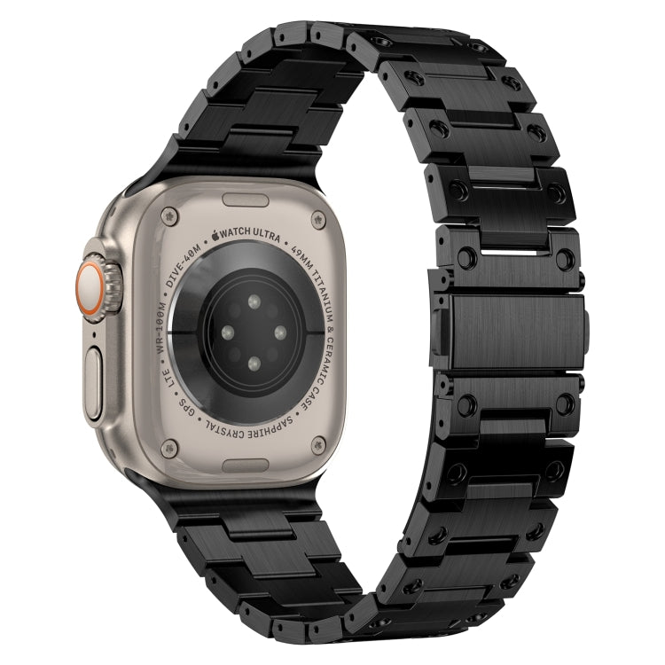 ダブルロウメタルウォッチバンド、Apple Watch Series 10 46mm用、Apple Watch Series 10 42mm用、Apple Watch SE 2023 44mm用、Apple Watch SE 2023 40mm用、Apple Watch Ultra 2 49mm用、Apple Watch 9 45mm用、Apple Watch 9 41mm用