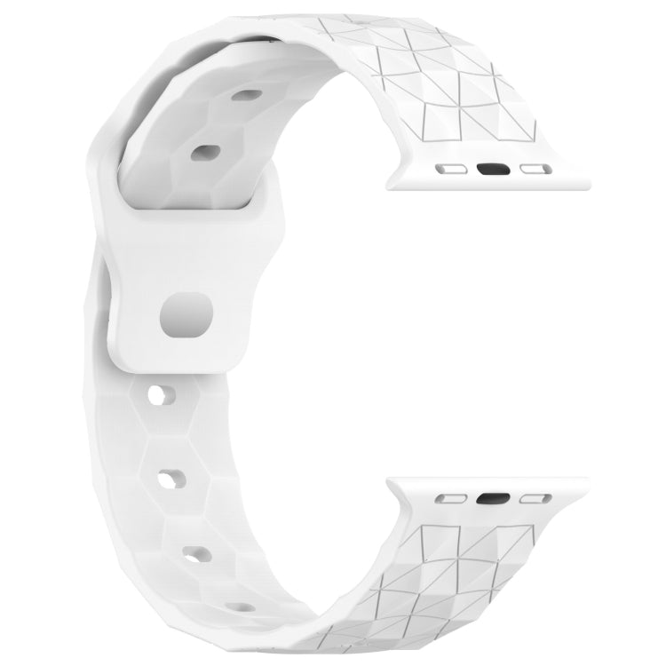 フットボールテクスチャーシリコンウォッチバンド、Apple Watch 4 44mm用、Apple Watch 4 40mm用、Apple Watch 3 38mm用、Apple Watch 3 42mm用