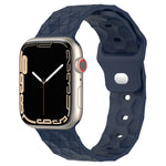 フットボールテクスチャーシリコンウォッチバンド、Apple Watch 4 44mm用、Apple Watch 4 40mm用、Apple Watch 3 38mm用、Apple Watch 3 42mm用