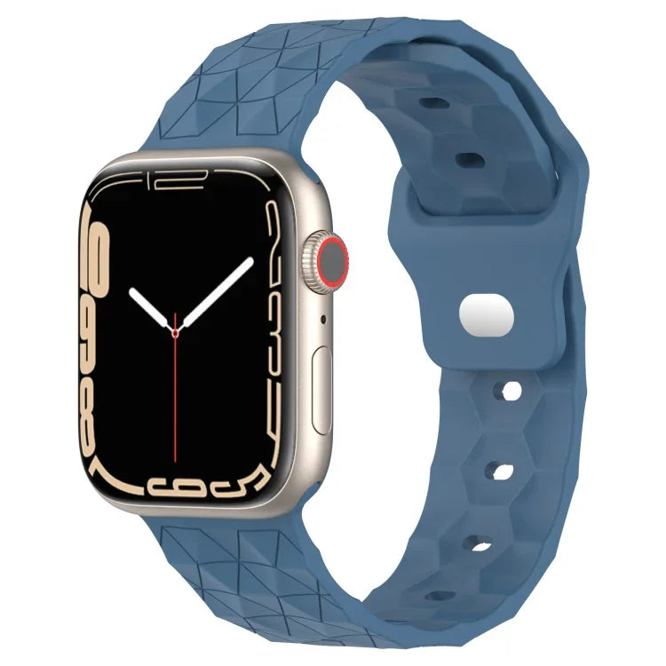 サッカーテクスチャー シリコンウォッチバンド、Apple Watch 2 42mm用、Apple Watch 2 38mm用、Apple Watch 42mm用、Apple Watch 38mm用