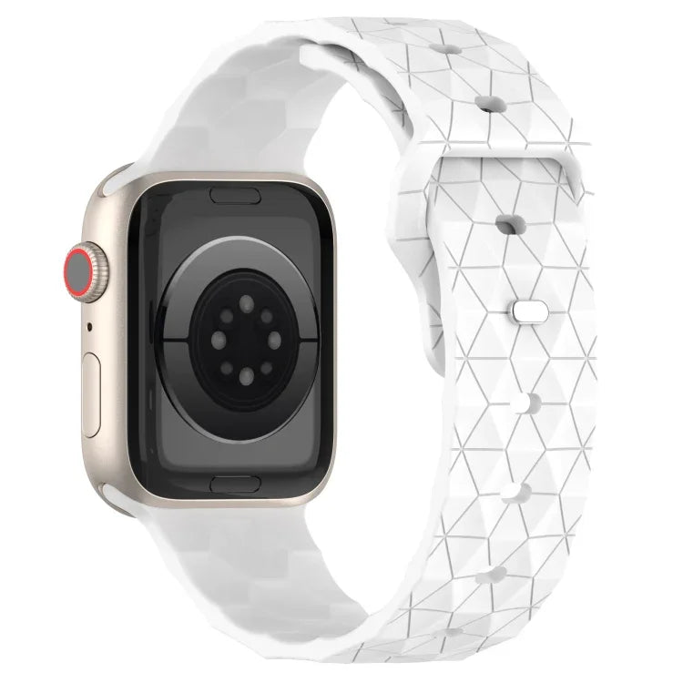 サッカーテクスチャー シリコンウォッチバンド、Apple Watch 2 42mm用、Apple Watch 2 38mm用、Apple Watch 42mm用、Apple Watch 38mm用
