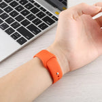 シリコンウォッチ交換用ストラップ、ショートセクション（女性用）、Apple Watch Series 8&7 41mm / SE 2&6&SE&5&4 40mm / 3&2&1 38mm用