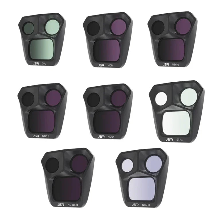 JSR GB 8-in-1 CPL ND8 ND16 ND32 ND64 STAR ND1000 NIGHTレンズフィルター、DJI Mavic 3 Pro用8-in-1