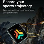 T20 1.96インチ IP67防水 シリコンバンドスマートウォッチ デュアルモードBluetooth通話／心拍数モニタリング対応