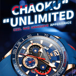 OLEVS 9936 Men Multifunctional Sports Waterproof Quartz Watch
