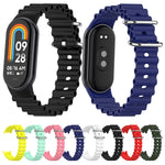 Ocean Silicone Watch Band, For Xiaomi Mi Band 8