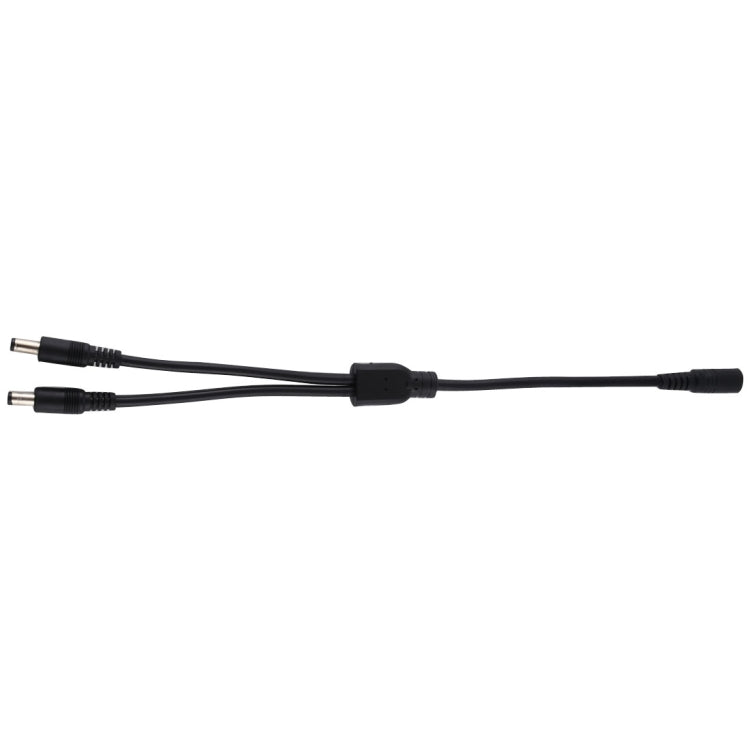 5.5 x 2.1mm メスからオスプラグ DC電源スプリッターアダプター電源ケーブル、30cm、70cm