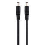 DC電源プラグ 5.5 x 2.1mm オスからオスアダプターコネクターケーブル、50cm、1m、1.5m