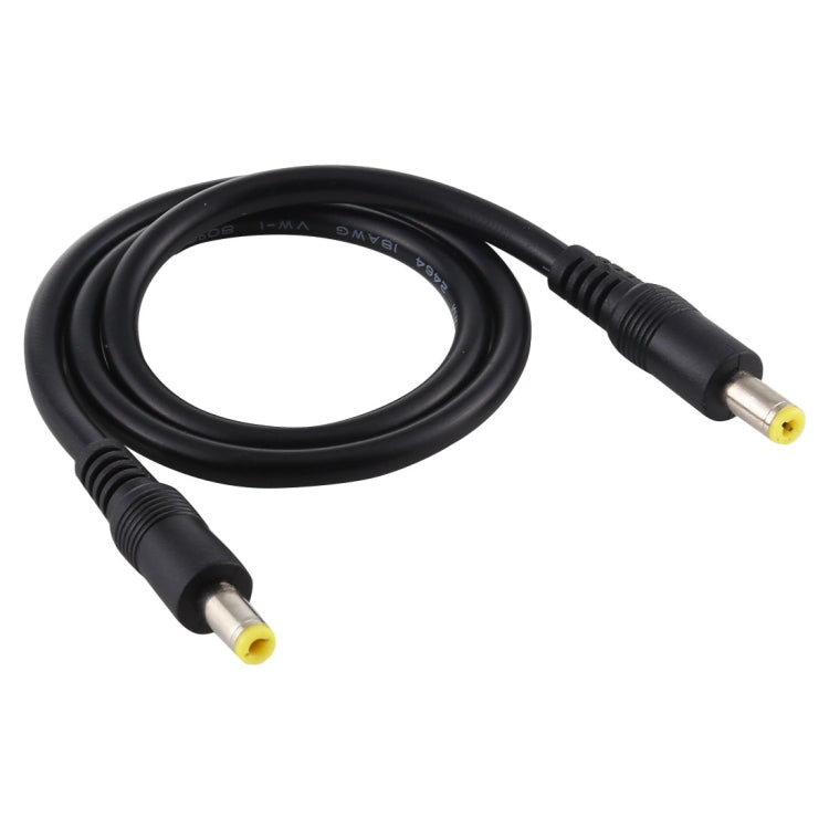DC電源プラグ 5.5 x 2.5mm オスからオスアダプターコネクターケーブル、50cm、1m、1.5m