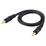 DC電源プラグ 5.5 x 2.5mm オスからオスアダプターコネクターケーブル、50cm、1m、1.5m