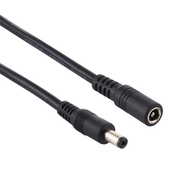 5.5 x 2.1mm メスからオス DC電源延長ケーブル、1m、1.5m、3m、5m、10m